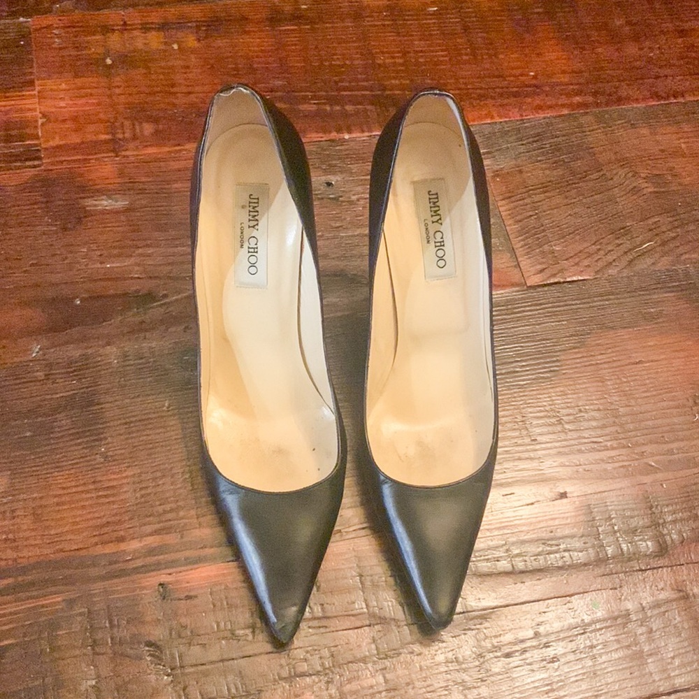 Jimmy Choo Empire Black Heels Size 41